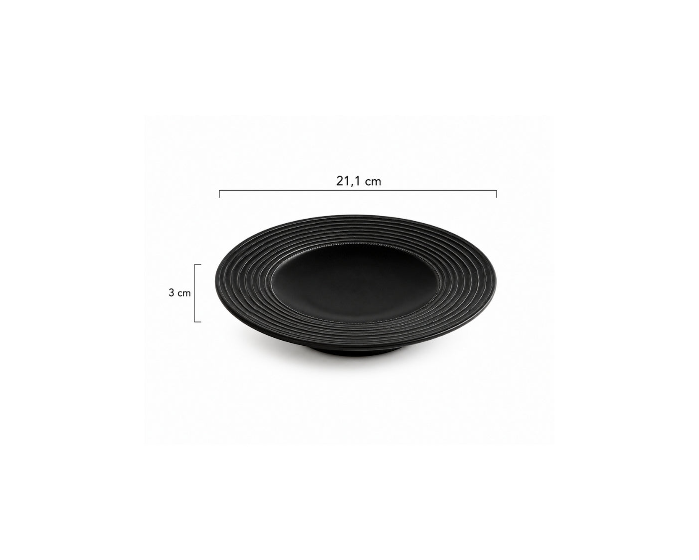 Black Spiral - Plate