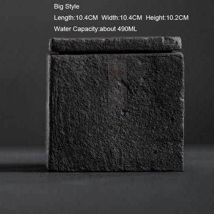 Charcoal - Square Plate