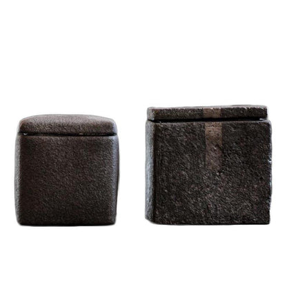 Charcoal - Square Plate