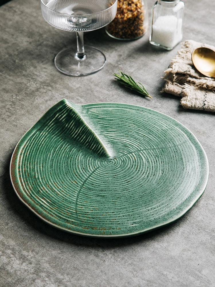 Verdant Swirl - Plate