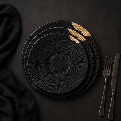 Black & Gold - Plate