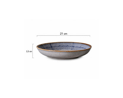 Blue Rain - Plate