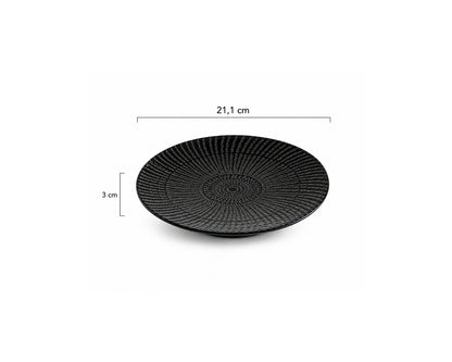 Black Spiral - Plate