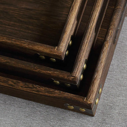 Exotic Wood Serving Tray